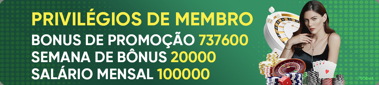 Bônus e prêmios 755bet